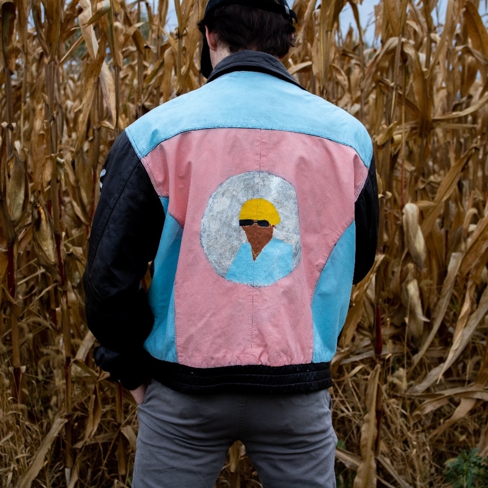 Custom Tyler The Creator Igor leather jacket